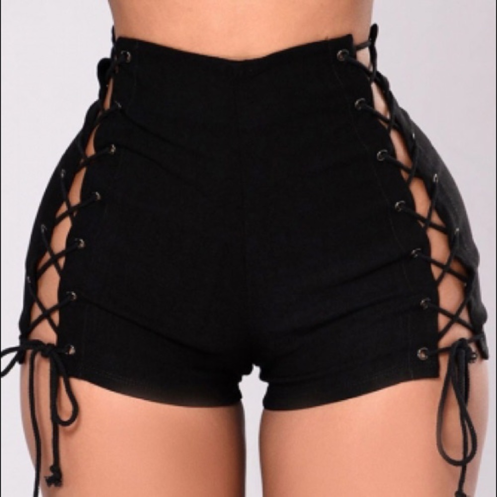 Strappy Shorts
